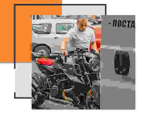 Перевозка мотоцикла по России - Услуги Перевозка-Гай