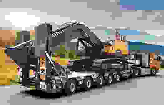 Негабаритная перевозка с учетом высоты в Гае